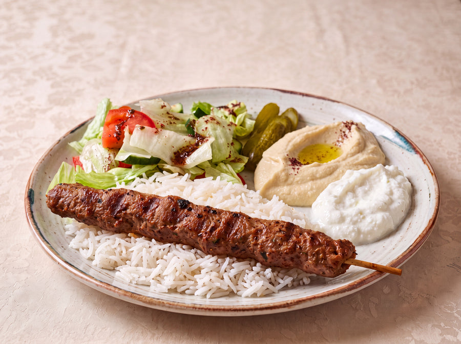 Special Kebab or Shish Tawook Plate